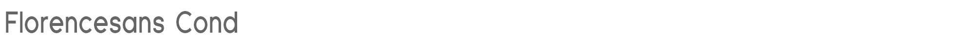 Florencesans Florsn10.ttf font preview