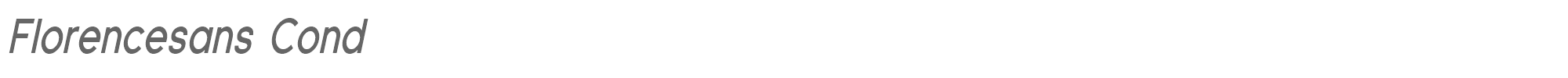 Florencesans Florsn11.ttf font preview