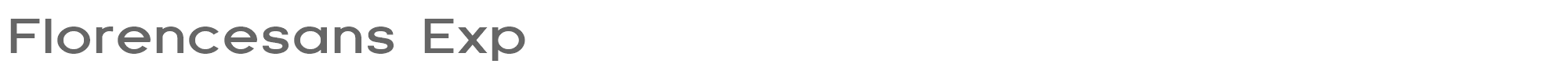 Florencesans Florsn14.ttf font preview