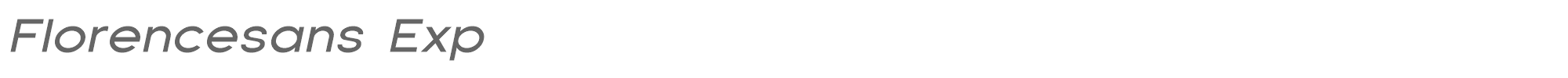 Florencesans Florsn16.ttf font preview