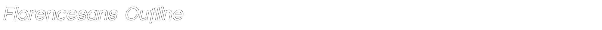 Florencesans Florsn38.ttf font preview