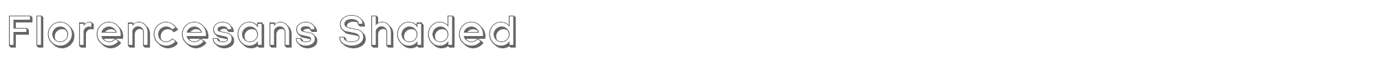 Florencesans Florsn41.ttf font preview
