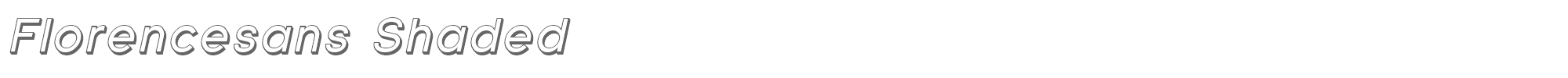 Florencesans Florsn42.ttf font preview