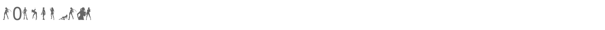 Sample characters Norp Icons 2 Font
