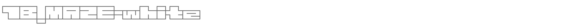 1B Maze 1B_MAZEW.TTF font preview