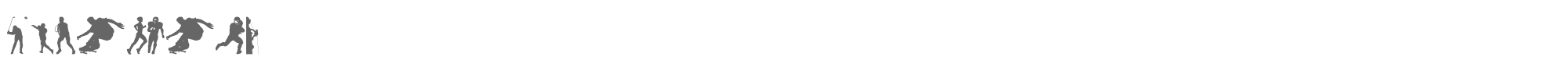 Sample characters 4yeo Sport Font