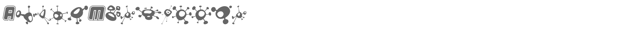 Alien Mushrooms alm_____.ttf font preview
