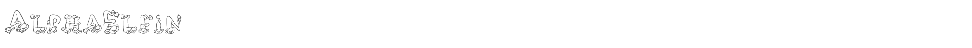 AlphaElfin AlphaElfin.ttf font preview