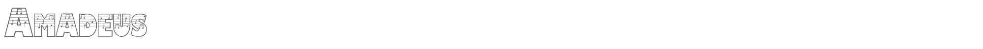 Amadeus AMADEUS_.TTF font preview