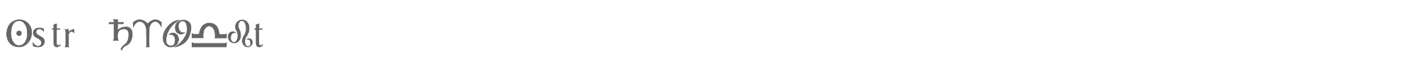 Sample characters Astro Gadget Font