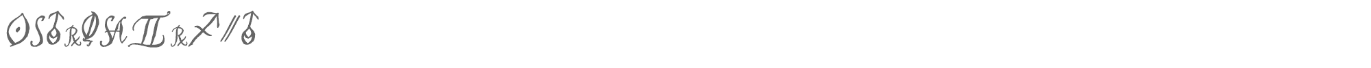 Astro Script AstroScript-Bold.ttf font preview
