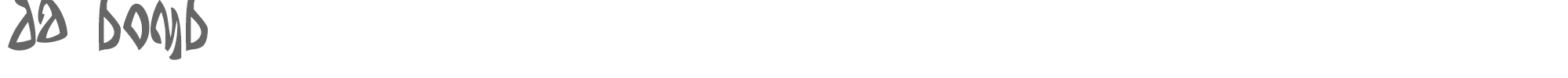 Sample characters Da Bomb Font