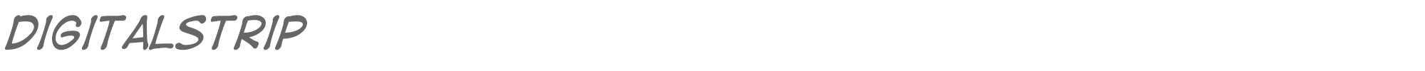Digital Strip digistrip_i.ttf font preview