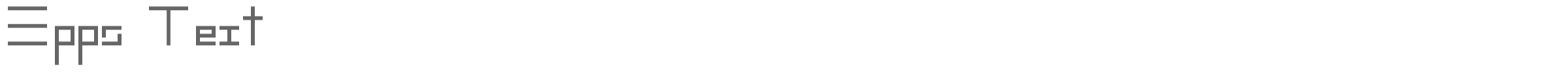 Eppy Evans eppstrg_.ttf font preview
