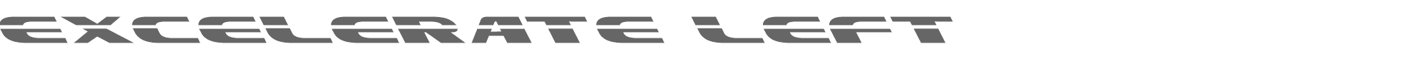 Excelerate excelatel.ttf font preview