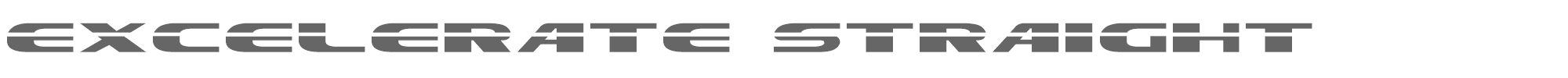 Excelerate excelates.ttf font preview