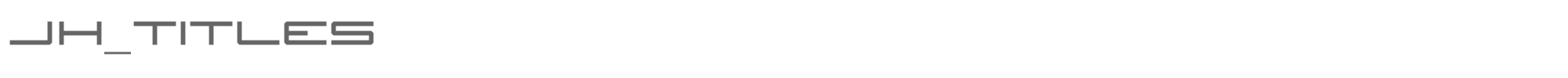 JH Titles JH_TITLES.TTF font preview