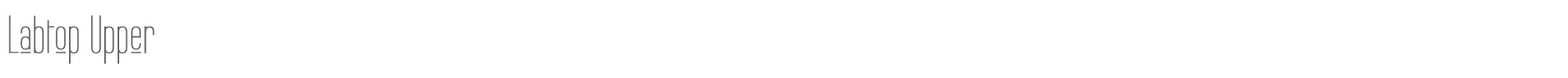 Labtop LABTUP__.ttf font preview