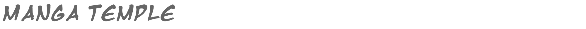 Manga Temple mangatb.ttf font preview