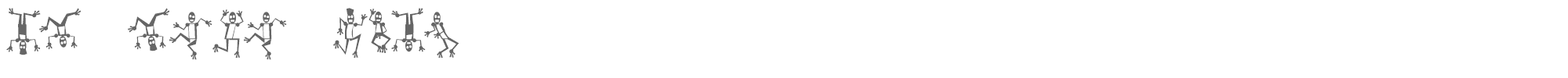 Sample characters Mr Robot Funk Font