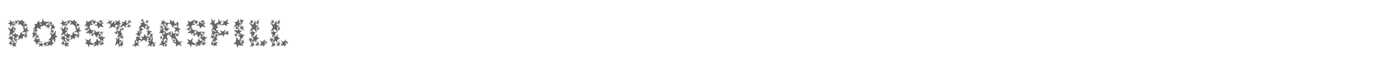 Popstars POPSF___.TTF font preview