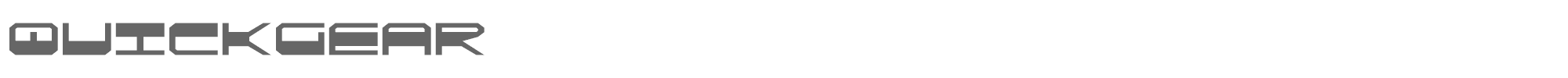 Quick Strike + Tech + Gear + Mark Qgear2.ttf font preview