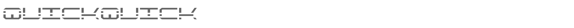 Quick Strike + Tech + Gear + Mark qqv2.ttf font preview