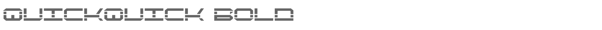 Quick Strike + Tech + Gear + Mark qqv2b.ttf font preview