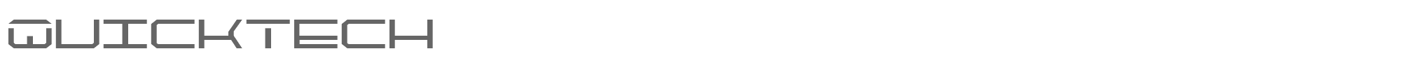 Quick Strike + Tech + Gear + Mark Qtech2.ttf font preview