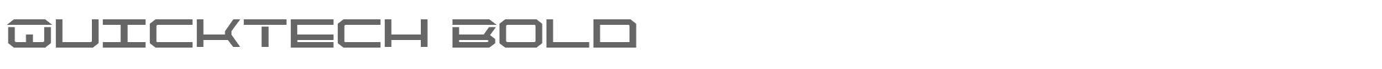 Quick Strike + Tech + Gear + Mark Qtech2b.ttf font preview
