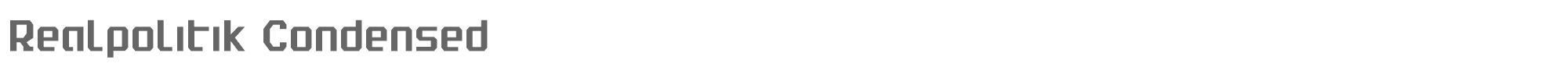 Realpolitik realpolv2c.ttf font preview