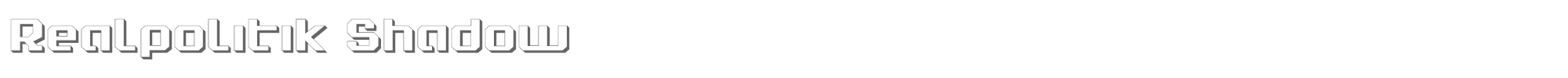 Realpolitik realpolv2s.ttf font preview