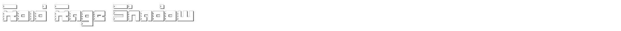 Roid Rage roids.ttf font preview