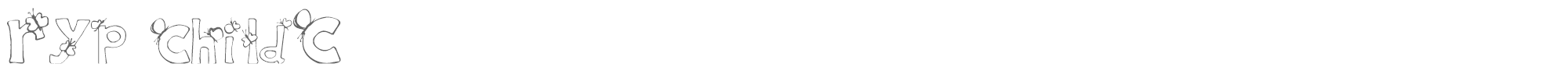 Ryp childC Ryp_chC.ttf font preview