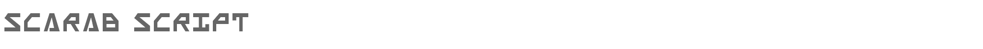 Scarab Script Sscriptv2.ttf font preview
