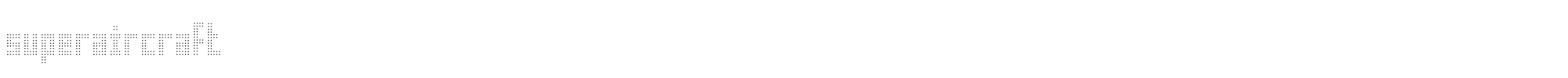 Sample characters Superaircraft Font