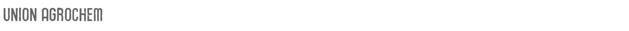 Union Agrochem unionagrochem.ttf font preview