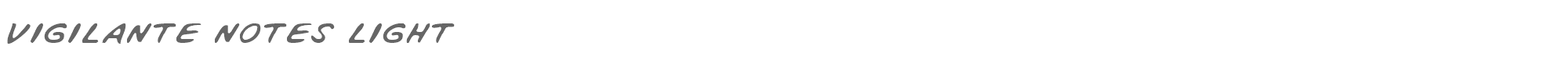 Vigilante Notes vinotel.ttf font preview
