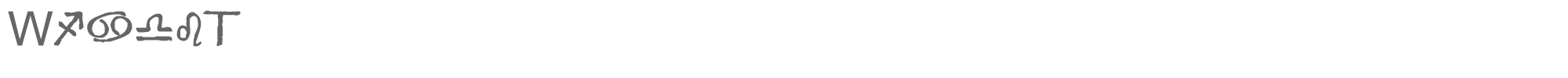 Widget Widget-Bold.ttf font preview