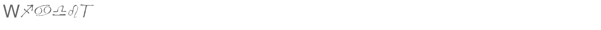 Widget Widget-Italic.ttf font preview