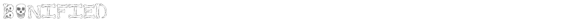 Bonified Bonified.ttf font preview