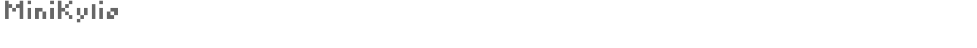 MiniKylie MiniKylie.ttf font preview