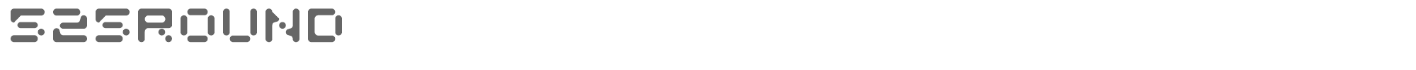525 Round + Square 525-ROUN.TTF font preview