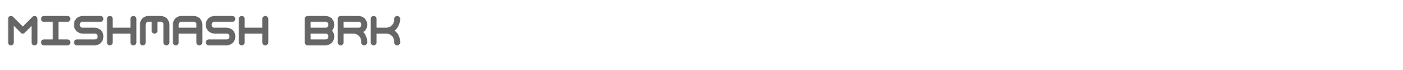 Mishmash mishmash.ttf font preview