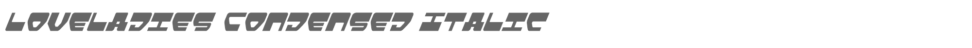 Loveladies Lovev2ci.ttf font preview