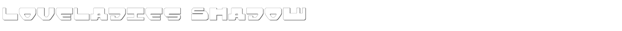 Loveladies Lovev2s.ttf font preview