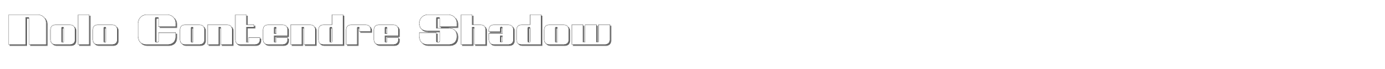 Nolo Contendre Nolov2s.ttf font preview