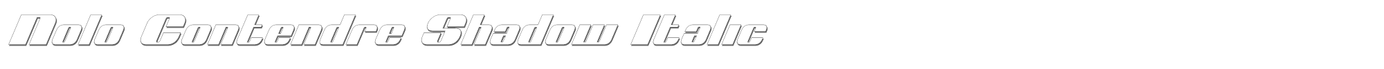 Nolo Contendre Nolov2si.ttf font preview