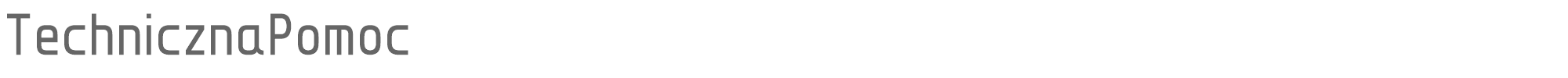 Techniczna Pomoc TechnicznaPomoc.ttf font preview