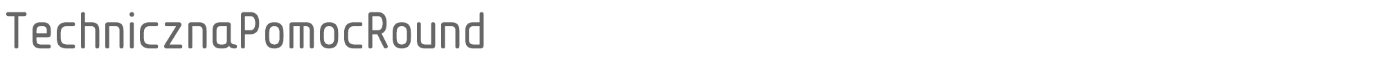 Techniczna Pomoc TechnicznaPomocR.ttf font preview